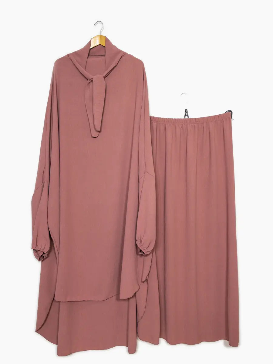 Two Piece Abaya Set