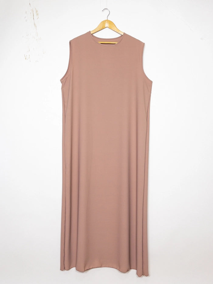 Sleeveless Abaya Dress